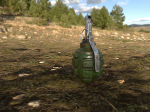 Granade old Modelo 3D
