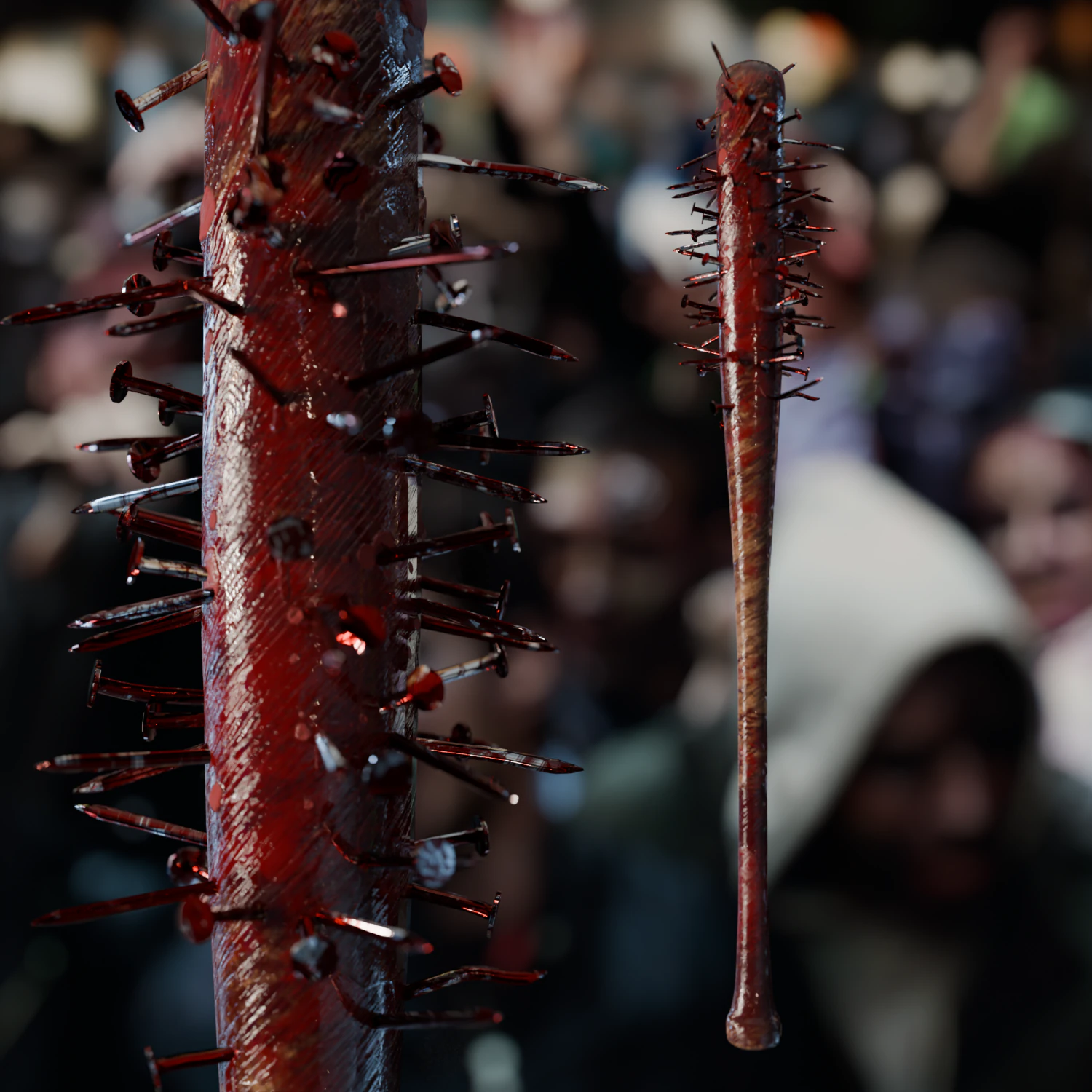BAT BLOOD 3D Model .c4d .max .obj .3ds .fbx .stl .blend