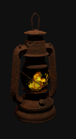 Lantern Model 3D .c4d .max .obj .3ds .fbx .stl .blend 