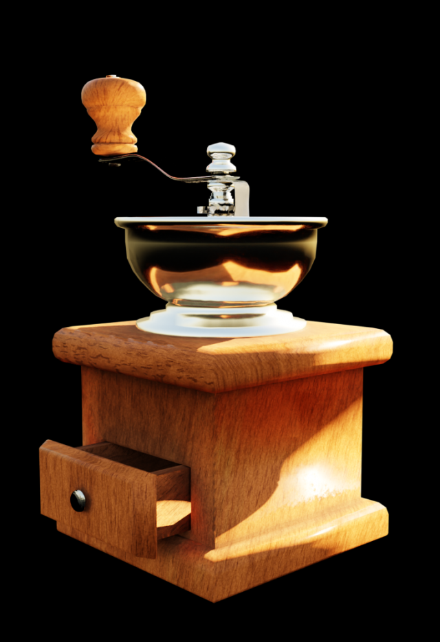 Grinder 3D Модель .c4d .max .obj .3ds .fbx .stl .blend 