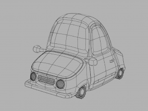 Cartoon car 3D Model