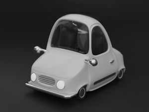 Cartoon car 3D Model