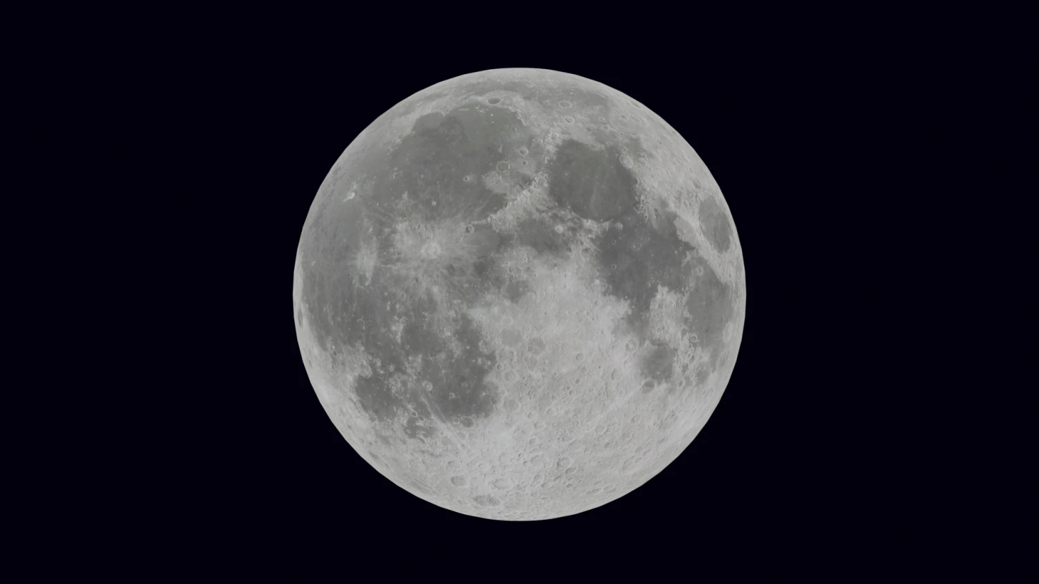 Moon 3D Model .c4d .max .obj .3ds .fbx .stl .blend