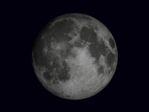 Moon 3D Model