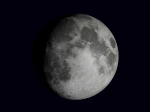 Moon 3D Model