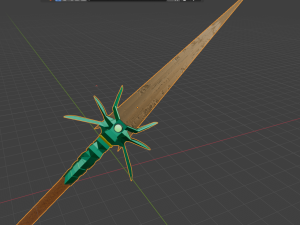 Spear 3D Model