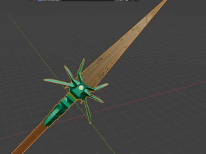 Spear 3D Model
