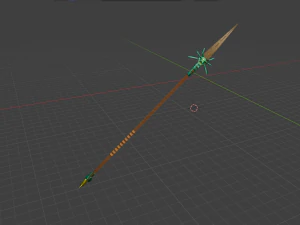 Spear 3D Model