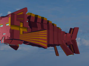 Pesce meccanico Modello 3D