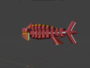 Mechanical fish 3D मॉडल