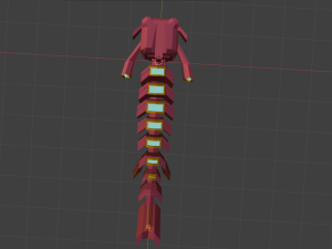 Mechanical fish 3D मॉडल
