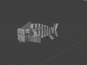 Mechanical fish 3D मॉडल