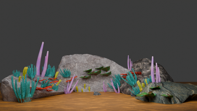 Reef Modello 3D .c4d .max .obj .3ds .fbx .stl .blend