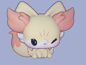 Fox Modèle 3D