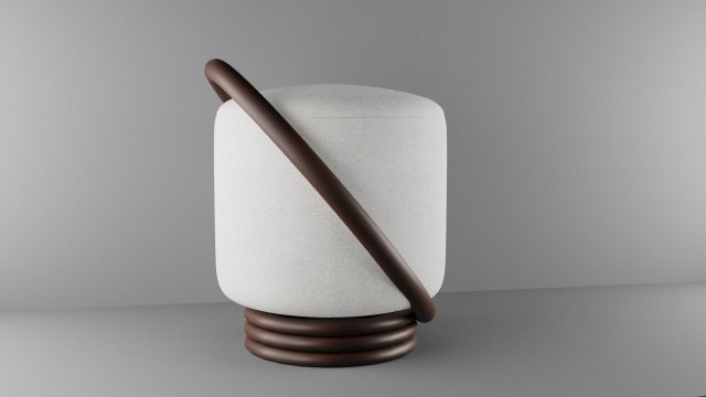 Puff 3D Model .c4d .max .obj .3ds .fbx .stl .blend 