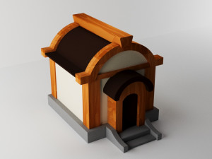 Fantasy House Modelo 3D