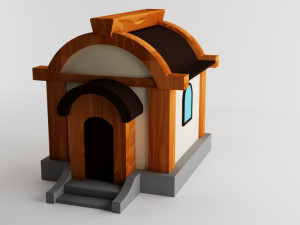 Fantasy House 3D मॉडल