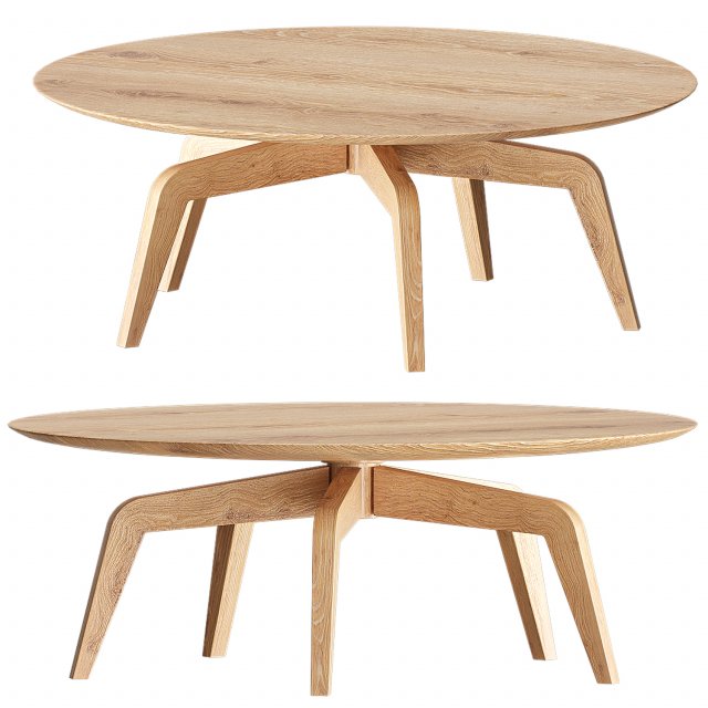 Table AL102 3D Model .c4d .max .obj .3ds .fbx .stl .blend 