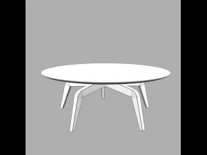 Table AL102 3D Model