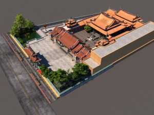 Lungshan Temple 3D Model
