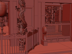 Lungshan Temple 3D Model