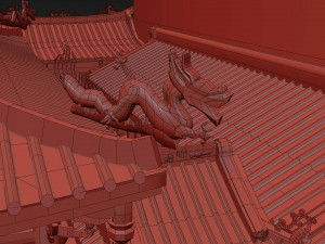 Lungshan Temple 3D Model
