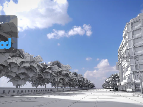 Street 500M 3D Model