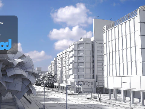 Street 500M 3D Model
