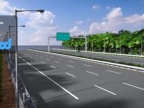 Highway 3D Model