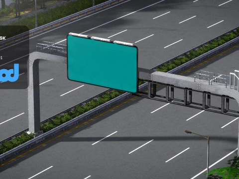 Highway 3D Model