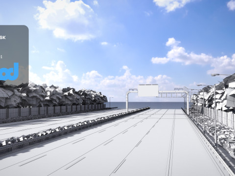 Highway 3D-Modell