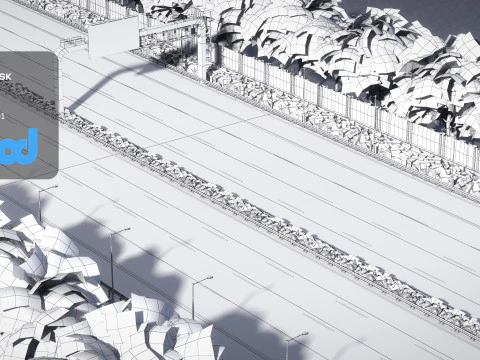 Highway 3D Model