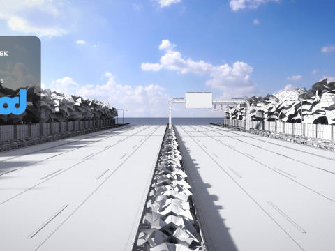 Highway 3D-Modell