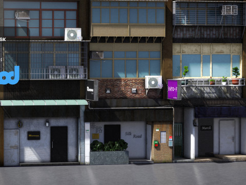 TW House 001 Modèle 3D