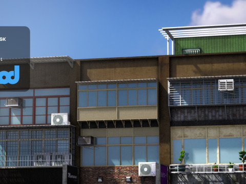 TW House 001 Modèle 3D