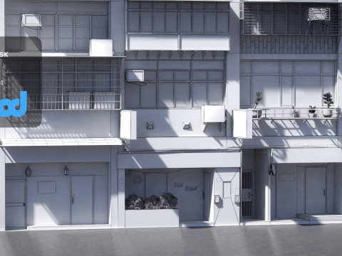 TW House 001 Modèle 3D