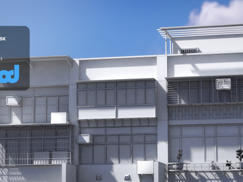 TW House 001 Modèle 3D