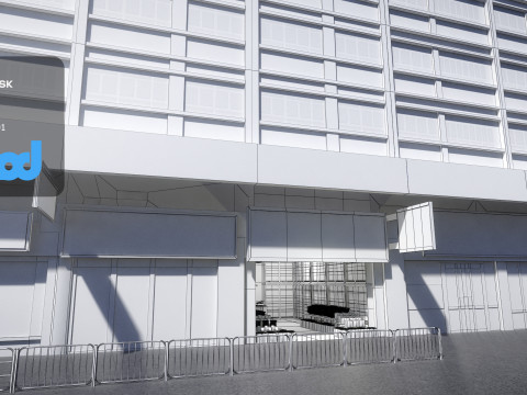 Traditional Chinese Medicine Store Model 3D