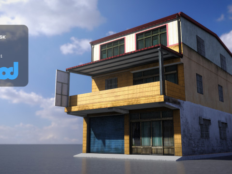 TW house 009 3Dモデル
