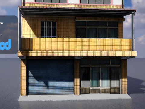 TW house 009 Modèle 3D