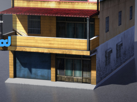 TW house 009 Modèle 3D