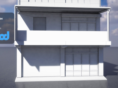 TW house 009 Modèle 3D