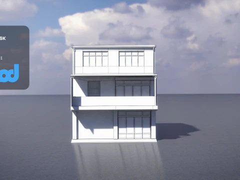 TW house 009 3D Model