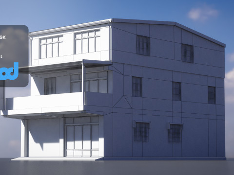 TW house 009 Modèle 3D