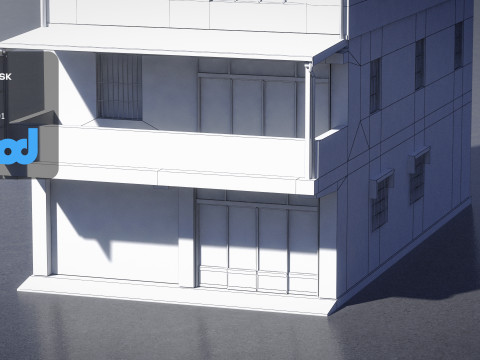 TW house 009 Modèle 3D