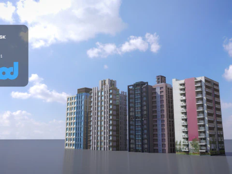 Gedung TW 001 Model 3D