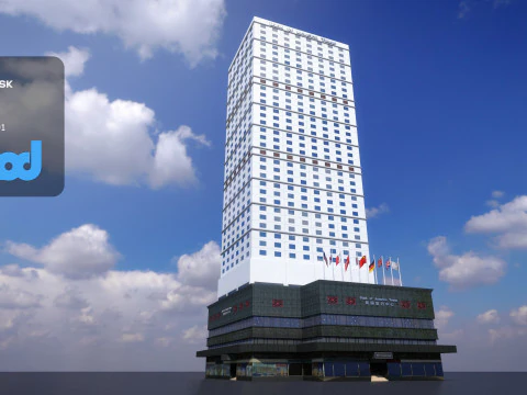 Wieża HK BOA Model 3D