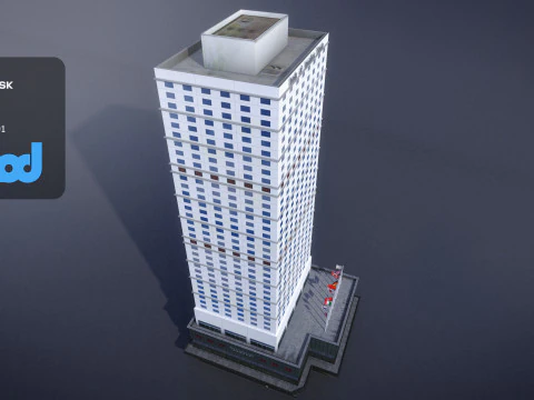 HK BOA Tower 3D Model