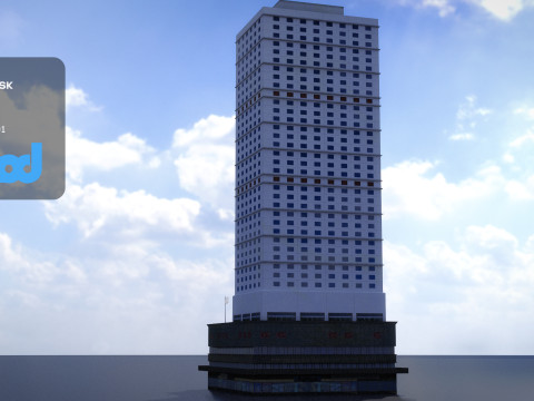 HK BOA Tower Model 3D