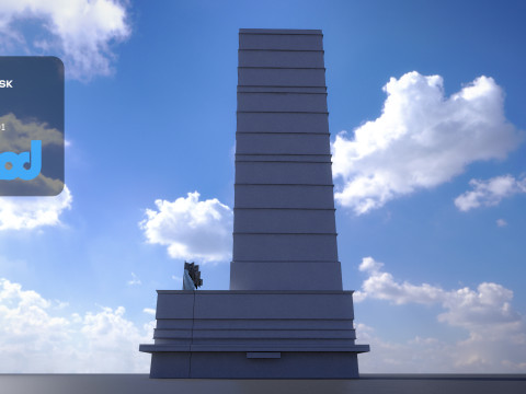HK BOA Tower Model 3D